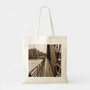 Bolso De Tela Camino del puente ferroviario de Talkeetna