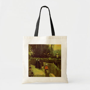 Bolso De Tela Camino Empinado en Montmartre por Vincent van Gogh