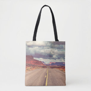 Bolso De Tela Camino en el país de las praderas. v natural aband