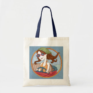Bolso De Tela Camino Trippin Tote-Azul