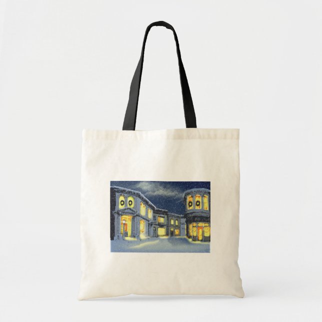 Bolso De Tela Caminos de la ciudad (Frente)