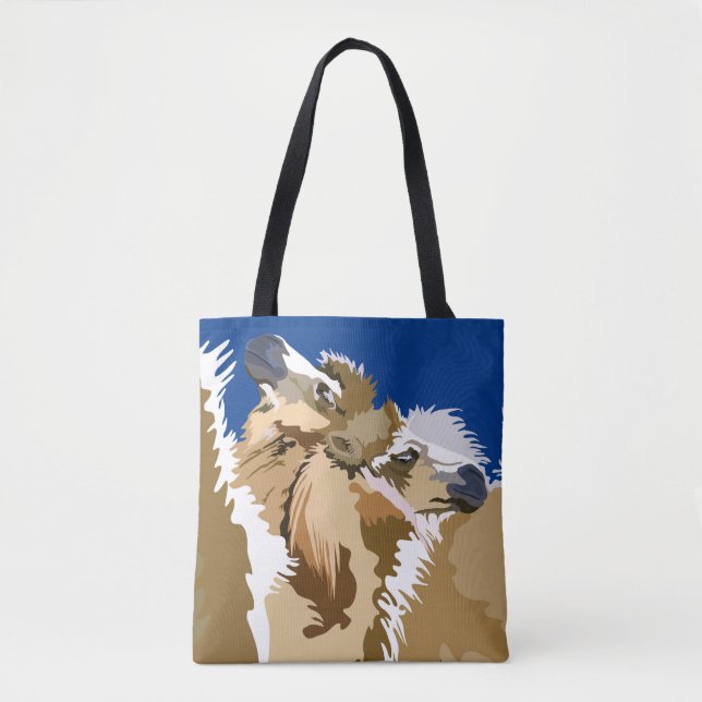 Bolso De Tela Caminos felices (Anverso)