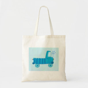 Bolso De Tela Camión azul