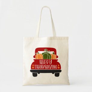 Bolso De Tela Camión de Acción de Gracias