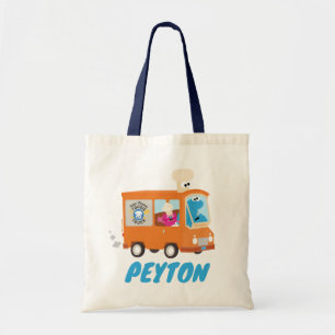 Bolso De Tela Camión de comida de monstruo de galleta de Plaza S
