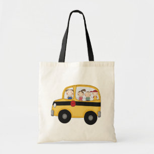 Bolso De Tela Camión Escolar con Camisetas y Regalos para Niños