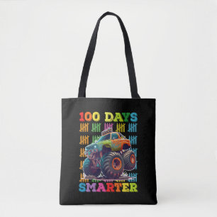 Bolso De Tela Camión Monstruo 100 Días Más Listo Escuela del Día