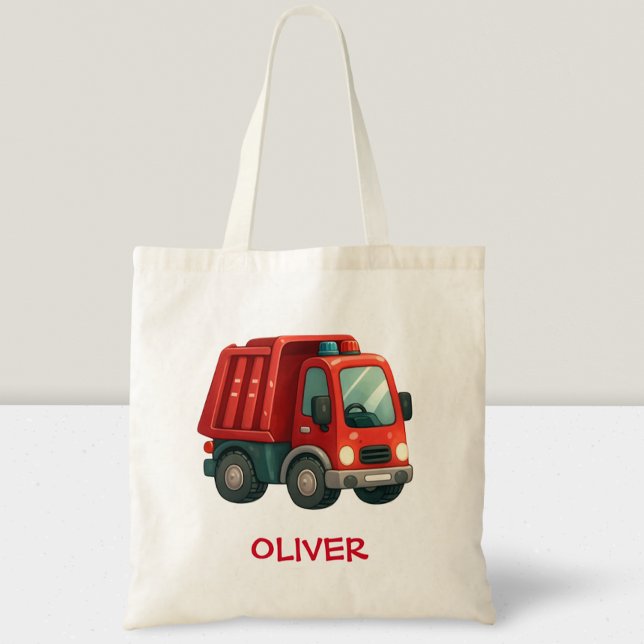 Bolso De Tela Camión Rojo Cute Dump (Subido por el creador)