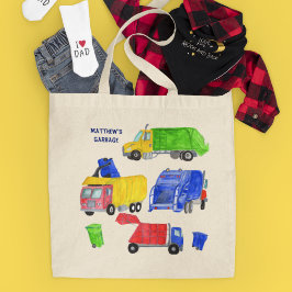 Bolso De Tela Camiones de Basura Personalizados