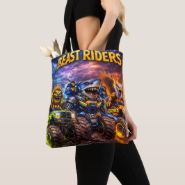 Bolso De Tela Camionetas monstruosas de beast riders el trío gru