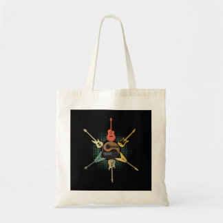 Bolso De Tela Camisa de guitarra. Estilo Retro, Regalo Para Guit