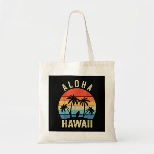 Bolso De Tela Camisa de la isla hawaiana Aloha Hawaii Playa de p