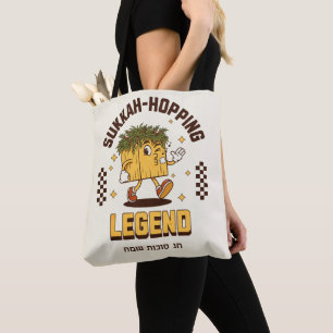 Bolso De Tela Camisa de Sukkah-Hopping para Sukkot Sameach