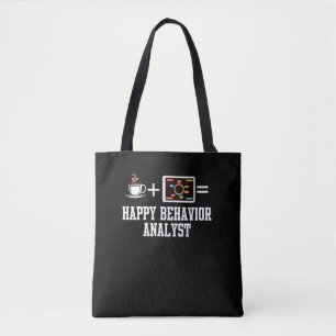 Bolso De Tela Camisa del analista del comportamiento para el