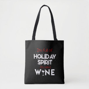 Bolso De Tela Camisas de vino navidades - Navidades Santa