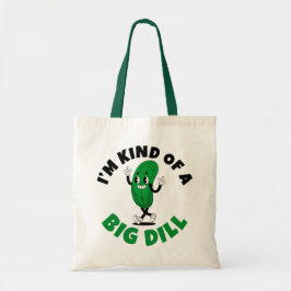 Bolso De Tela Camiseta básica femenina de Big Dill Pickle Pun