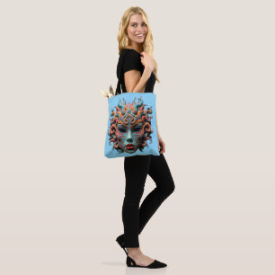 Bolso De Tela Camiseta de arte de Mitología Psicodélica de Medus