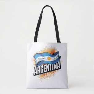 Bolso De Tela Camiseta de fanático de fútbol americano de Argent
