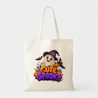 Bolso De Tela Camiseta de fantasma de Halloween lindo - Spook pa