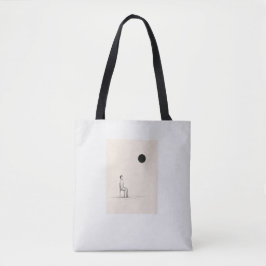 Bolso De Tela Camiseta de Filosofía | Arte Existencial Minimalis