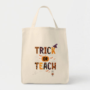 Bolso De Tela camiseta de halloween para profesores