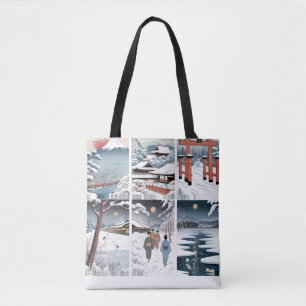 Bolso De Tela Camiseta de invierno en Japón