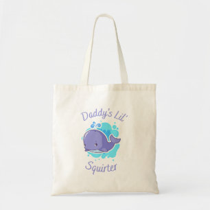 Bolso De Tela Camiseta de la ardilla de papá