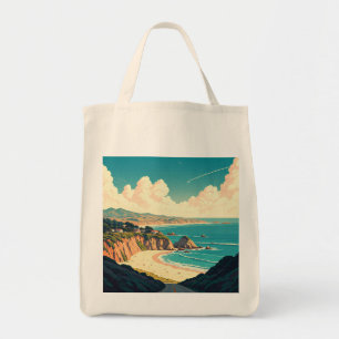 Bolso De Tela Camiseta de la Costa Central de California