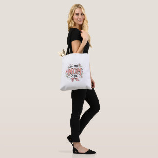 Bolso De Tela Camiseta de moda del Día de la Madre de la época d