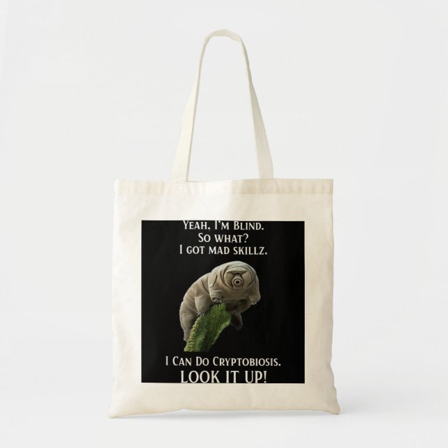 Bolso De Tela Camiseta de regalo para la biología del oso del ag (Frente)