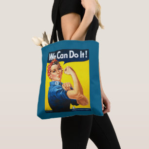 Bolso De Tela Camiseta de Rosy the Riveter para mujeres - Podemo
