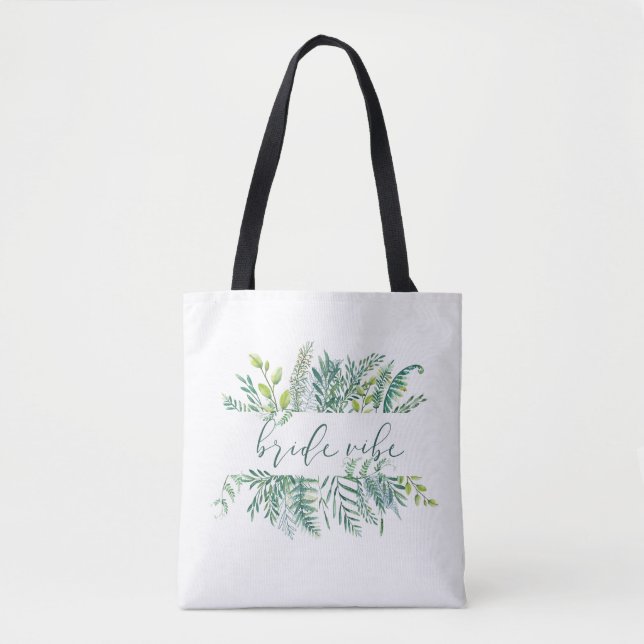 Bolso De Tela Camiseta del ambiente de la novia (Anverso)