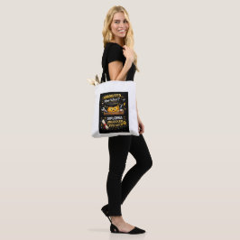Bolso De Tela Camiseta Divertida de Graduación – Me Gradué ¿Y Ah