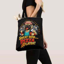 Bolso De Tela Camiseta divertida de perro para amantes del fitne
