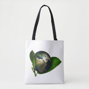 Bolso De Tela Camiseta para un Entorno Ecológico