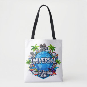 Bolso De Tela Camiseta Personalizada Vacaciones Familiares en Fl