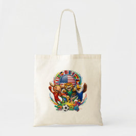 Bolso De Tela Camiseta temática para niños pequeños fifa 2026