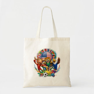 Bolso De Tela Camiseta temática para niños pequeños fifa 2026