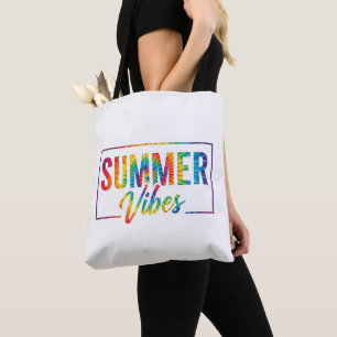 Bolso De Tela Camiseta Tie-Dye de Vibraciones de VERANO – Arcoír