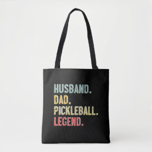Bolso De Tela Camiseta Vintage Hombre Leyenda Pickleball Marido 