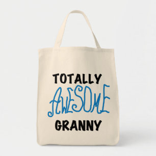 Bolso De Tela Camisetas azules y regalos de la abuelita totalmen