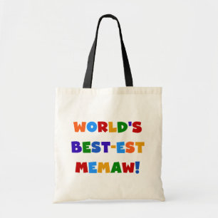 Bolso De Tela Camisetas brillantes de los colores del Mejor-est