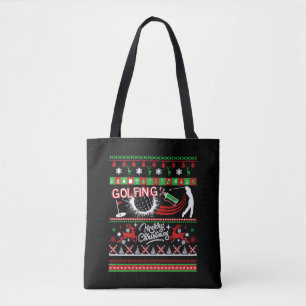 Bolso De Tela Camisetas de golf - Camisetas de Navidades de golf