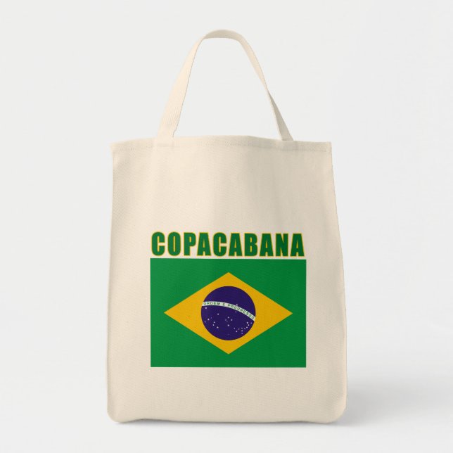 Bolso De Tela Camisetas de la playa de COPACABANA, regalos (Frente)