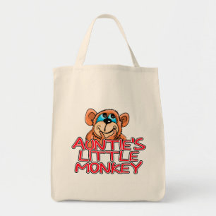 Bolso De Tela Camisetas de mono y regalos de la tía