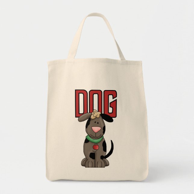 Bolso De Tela Camisetas de perro y regalos (Frente)
