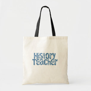 Bolso De Tela Camisetas y regalos apenados azul del profesor de