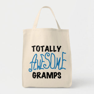 Bolso De Tela Camisetas y regalos Blue Totalmente Awesome Gramps