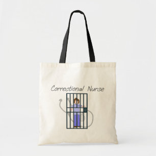 Bolso De Tela Camisetas y regalos correccionales de la enfermera
