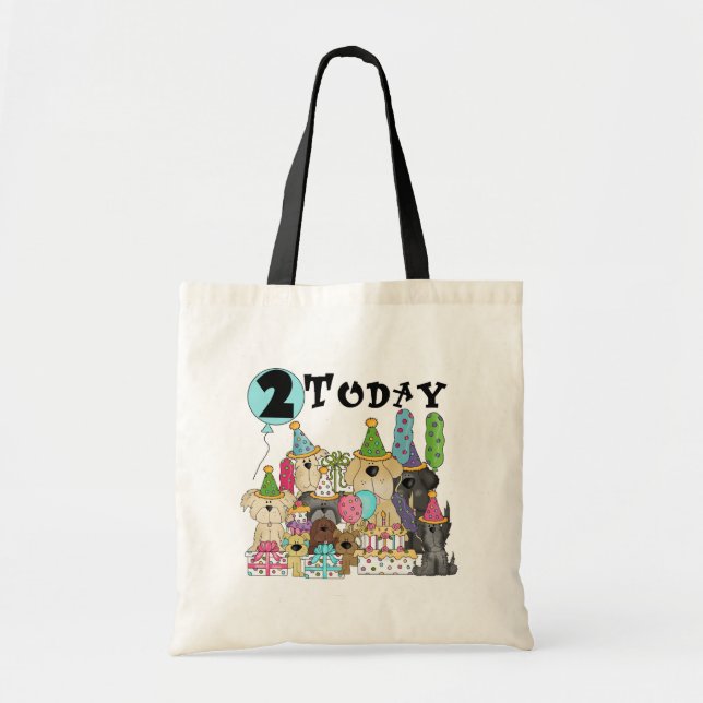 Bolso De Tela Camisetas y regalos de Bash de cumpleaños de Cacho (Frente)